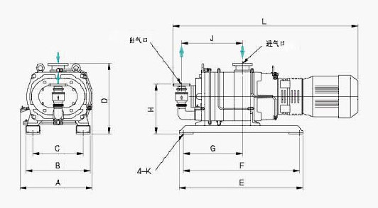 北仪优成MDP系列多级干式真空泵