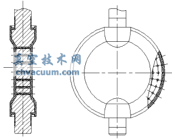 蝶板上的小麻花钻孔