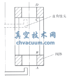 蝶阀阀轴轴孔加工示意图