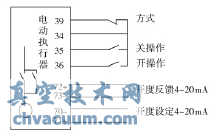 电动执行器的功能接线图