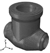 阀体有限元模型
