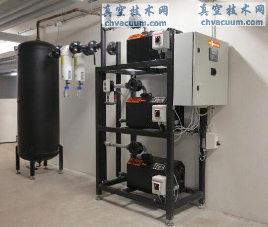 新建诊所内运行的干式中央真空系统