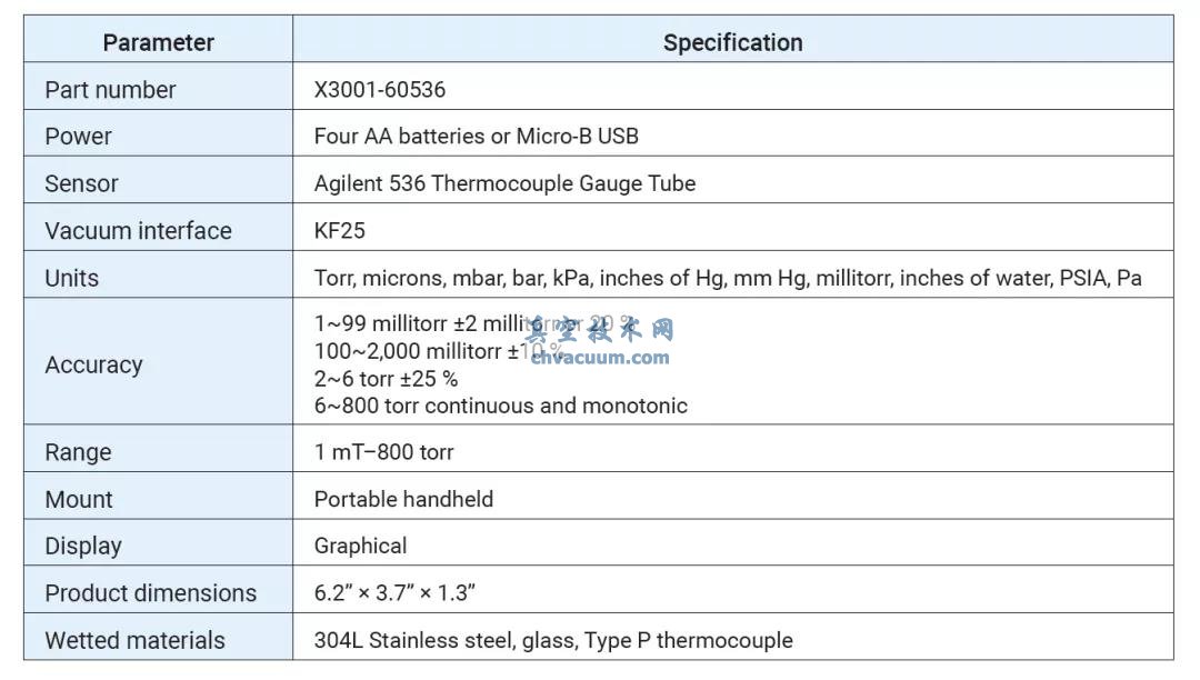 HGC-536便携式真空计