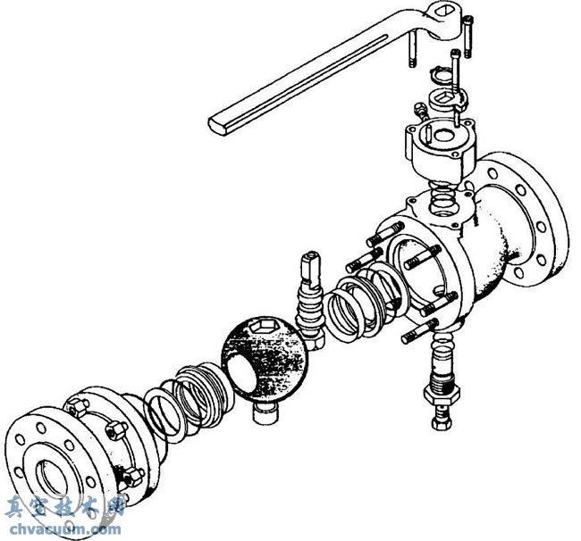 Grove两段式阀体管线球阀