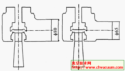 出口公称通径不同的计算实体