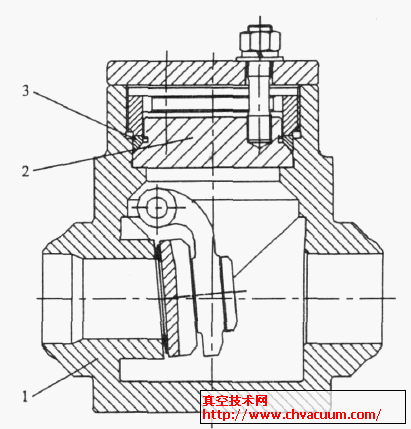 内压自封式旋启式止回阀