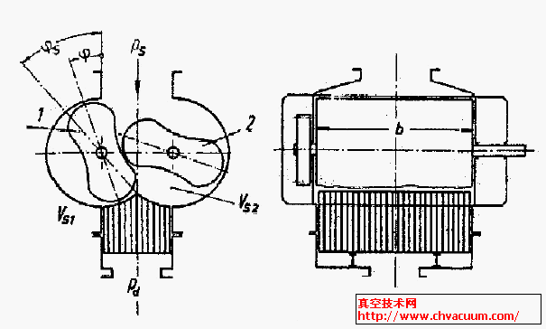罗茨泵后冷却器示意图