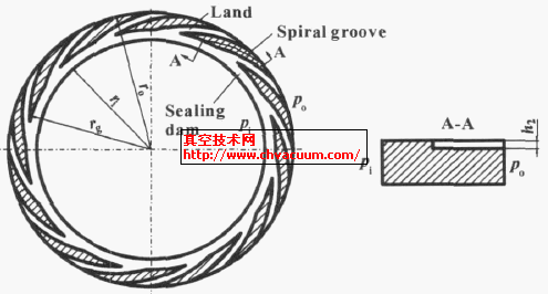S-DGS的端面结构示意图