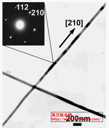 ������-Si3N4�����ߵ�TEM��Ƭ