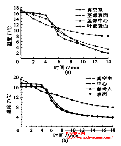 蔬菜的温度变化曲线
