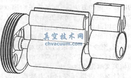 双缸滑阀泵平衡结构图