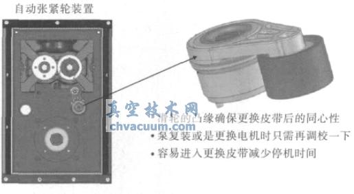 泵的自动张紧装置