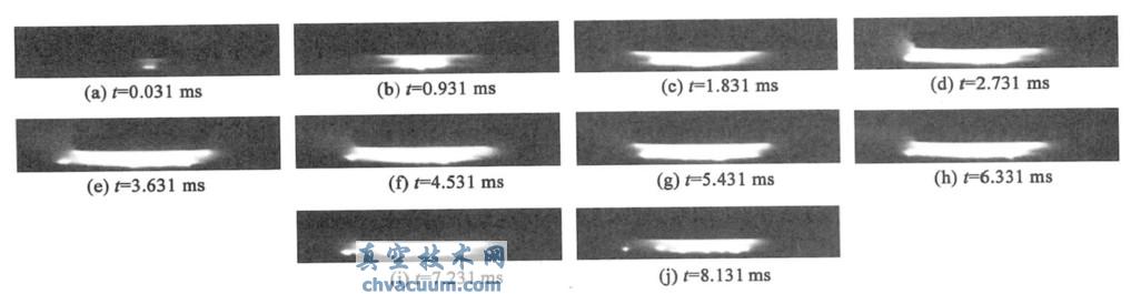 真空开关电弧图像