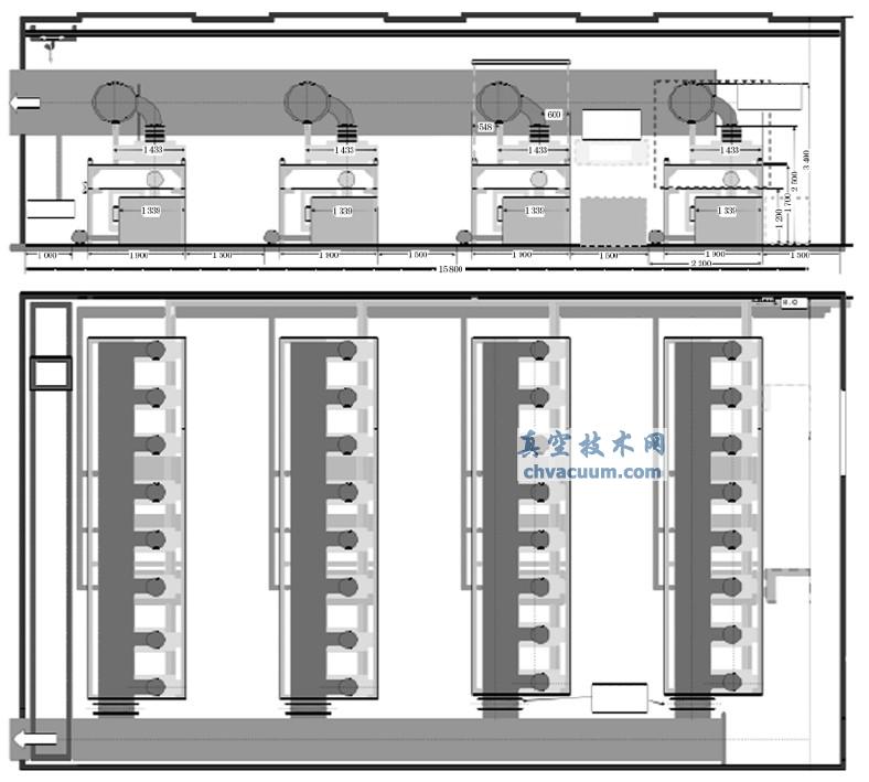 4模块8-2-2配置(225000m3/h)示意图