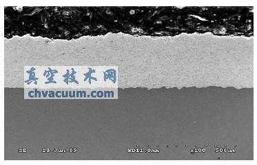 WC-10Co-4Cr 涂层的SEM 照片