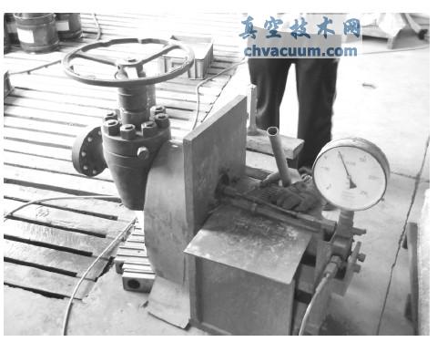 阀板耐水压密封实验装置