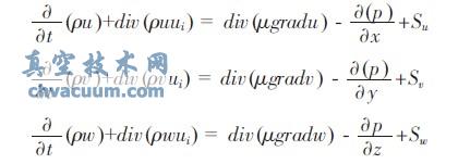 两叶与三叶转子气冷式罗茨真空泵气动噪声分析