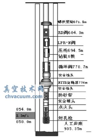 MDI井管柱结构图