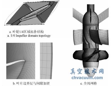 计算区域局部网格划分