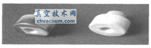 高压绝缘陶瓷处理前后对比