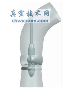 可调导叶式轴流泵三维模型