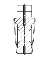 楔式单闸板结构