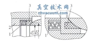 带蝶形弹簧的阀座