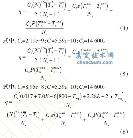 用于低温存储系统的多层绝热性能分析