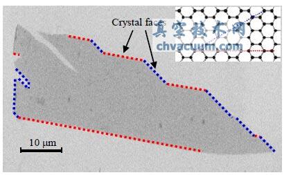 扫描电镜(SEM)照片和原子结构示意图