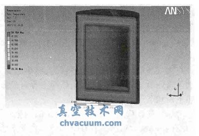 ˫�����ԭ�����ڲ��¶ȷֲ�����ͼ