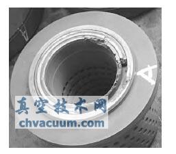 笼罩式调节阀阀座气蚀状况