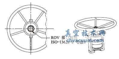 潜水员使用的海底管道球阀操作工具