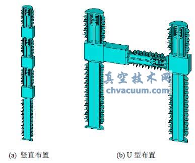 三断口真空断路器计算模型