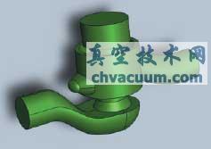 调节阀内部流场模型