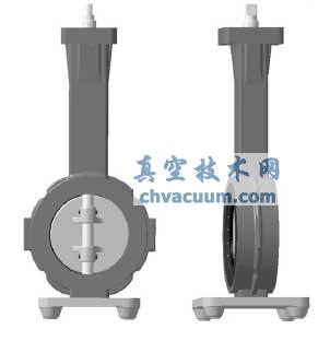 超低温蝶阀的三维模型