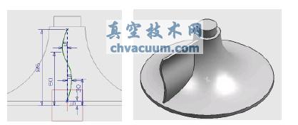 叶轮Pro/E造型-MasterCAM五轴联动数控加工仿真设计