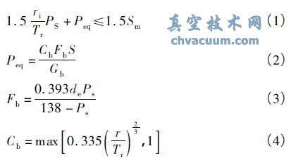核级闸阀阀体一次薄膜加弯曲应力的计算