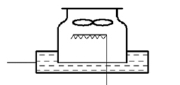 “水冷却塔”图形符号