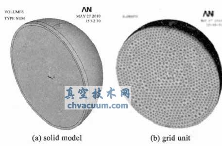 板栗壳的实体模型和网格划分