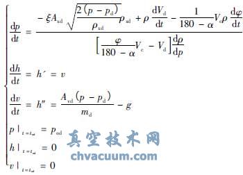 转子泵出口球阀动态特性计算与分析