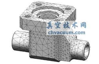 阀体实体网格划分